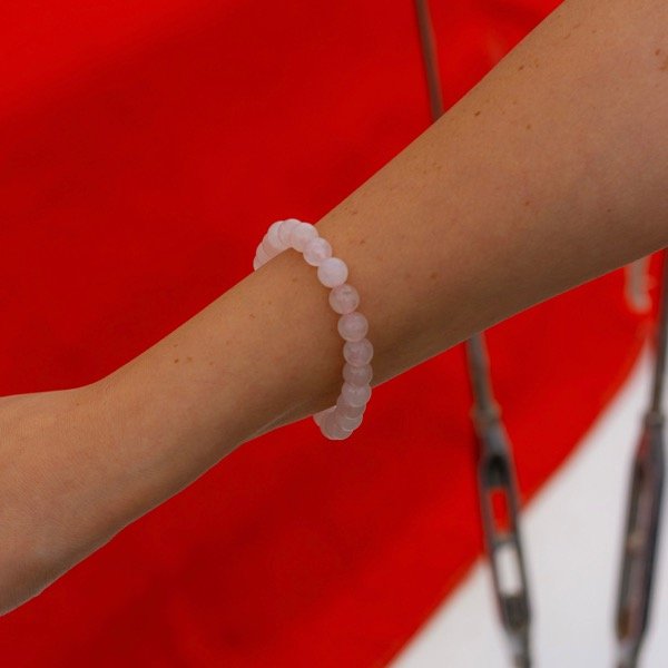 Producto - Pulsera Amor de Cuarzo Rosa - 0