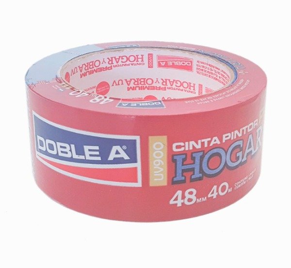 Producto - Cinta enmascarar azul Doble A - 48 mm 40 m