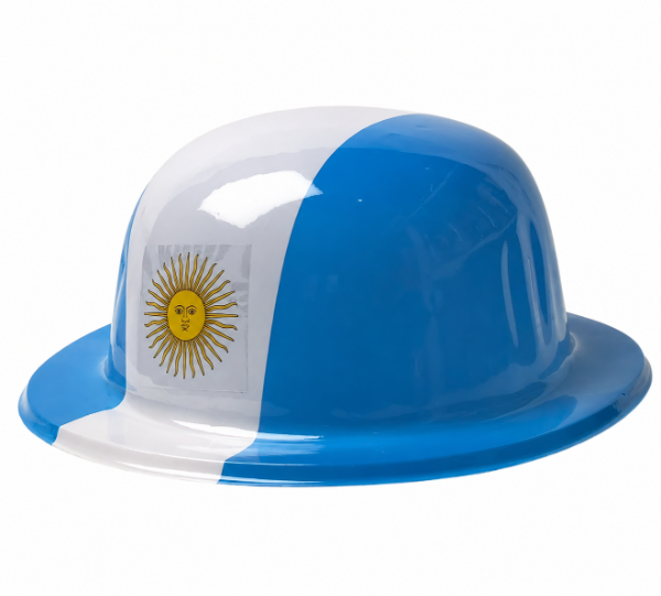 Producto - Sombrero bandera argentina plástico