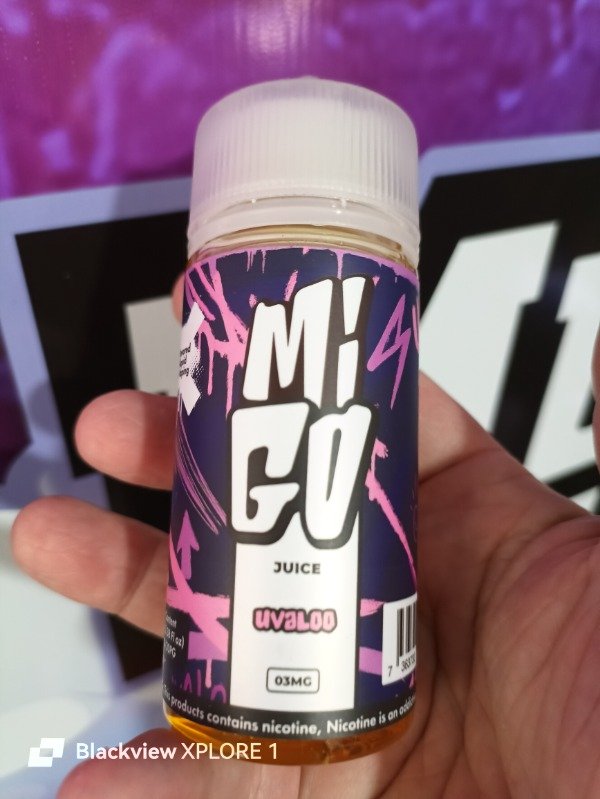 Producto - LIQUIDO MIGO (100 ML) - UVALOO- UVA GUM 3MG