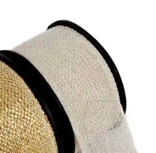 Producto - CINTA NAVIDAD SIMIL YUTE CON LUREX COLOR TORNASOL