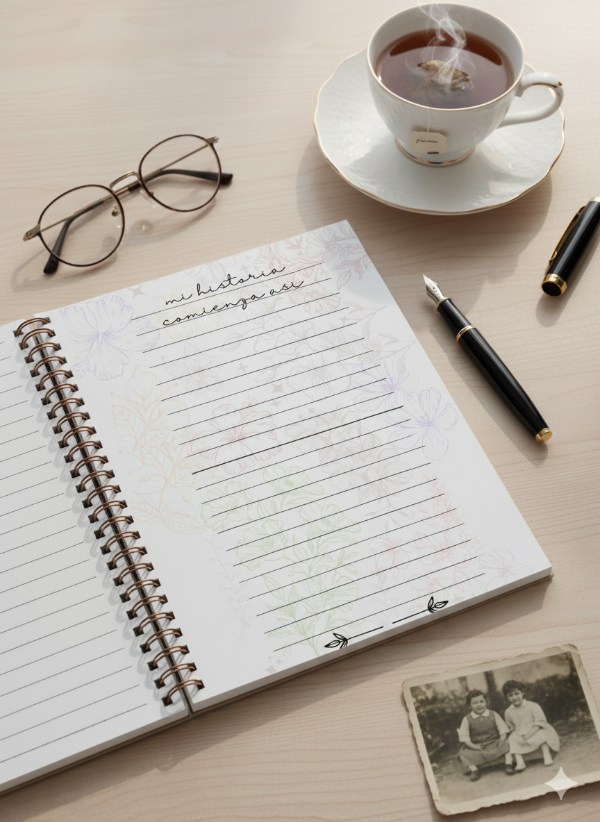 Producto - Diario de los Abuelos (PDF Imprimible): Tu Sistema de Legado y Memoria Familiar - 0