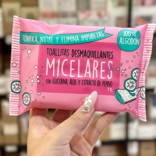 Producto - Toallitas micelares desmaquillantes tyl x20