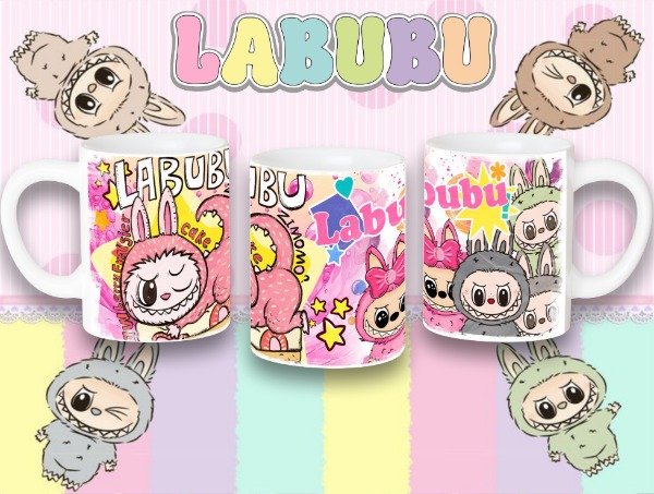 Producto - Pack de tazas de LABUBU