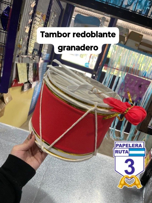 Producto - TAMBOR REDOBLANTE GRANADERO X1U.
