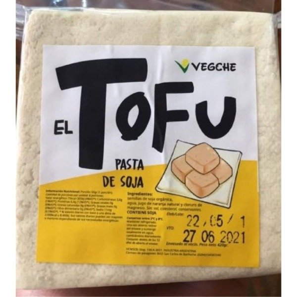 Producto - Tofu orgánico