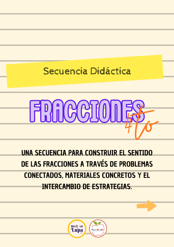 Producto - Secuencia Didáctica Fracciones I 4to grado - 0