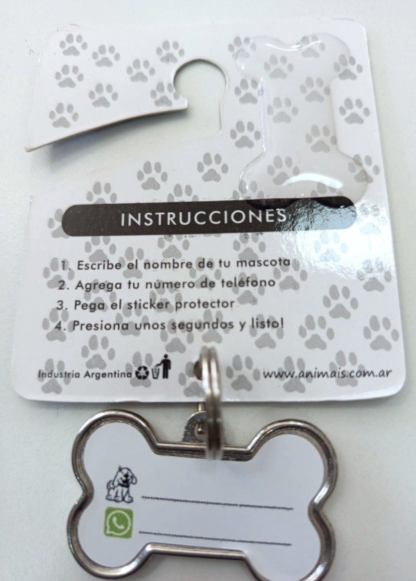Producto - DIJE HUESO "S" AUTOGRABABLE - 1