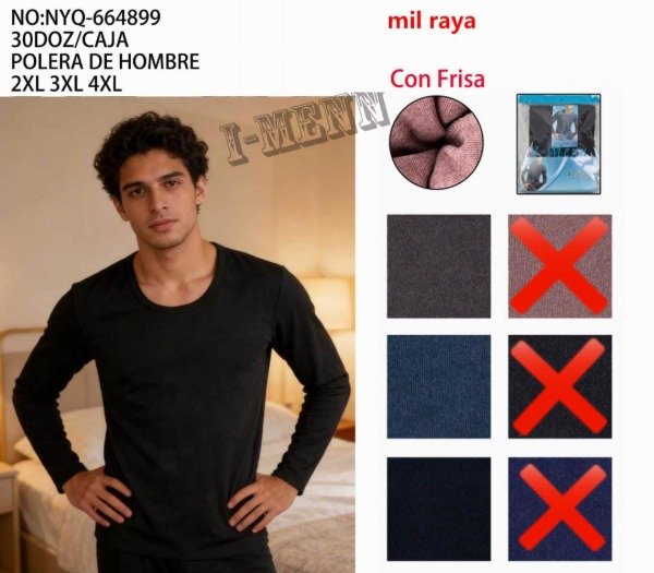 Producto - x1 - CAMISETA TERMICA ESPECIAL HOMBRE