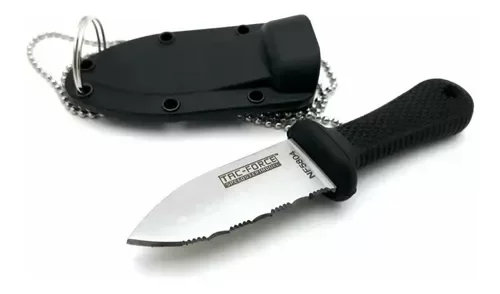 Producto - Cuchillo Mini Colgar Neck Knife Llavero Funda Rigida Cadenit