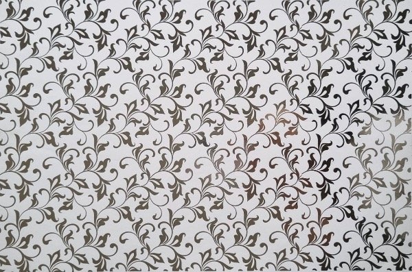 Producto - Fondo blanco foil plateado 61