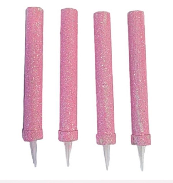 Producto - Bengala Brillo rosa x4u.