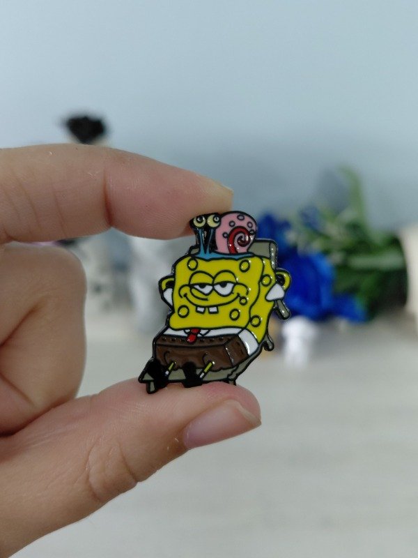 Producto - Pin metalizado - Bob Esponja #1480