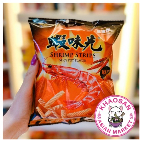 Producto - Snack palitos de langostinos picantes