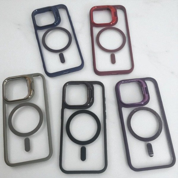 Producto - Funda Magsafe Silicone Edge Stand
