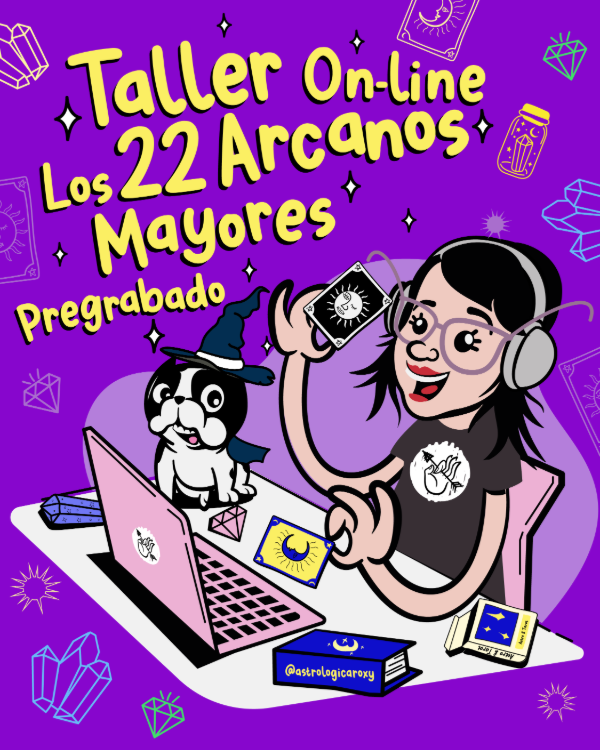 Producto - Taller on line Los 22 Arcanos Mayores -Pregrabado-