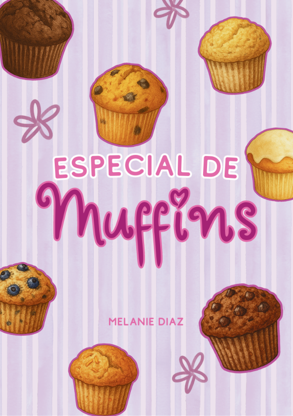 Producto - RECETARIO DIGITAL: ESPECIAL DE MUFFINS