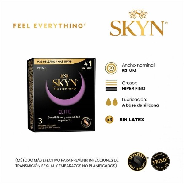 Producto - Preservativos Prime Skyn Elite
