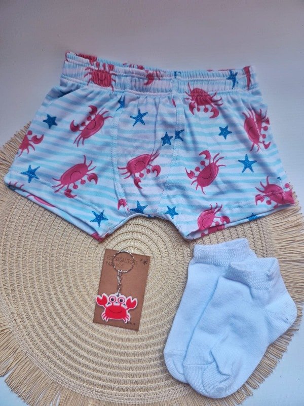Producto - Kit Boxer Cangrejo + Medias