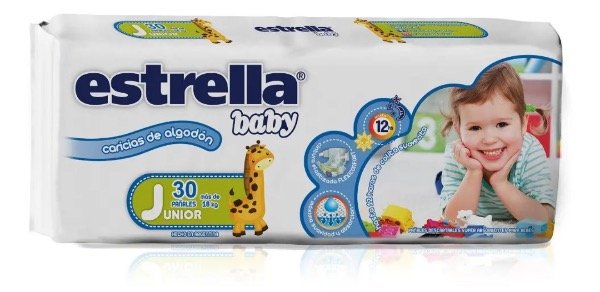 Producto - Pañal Estrella Baby J 30un