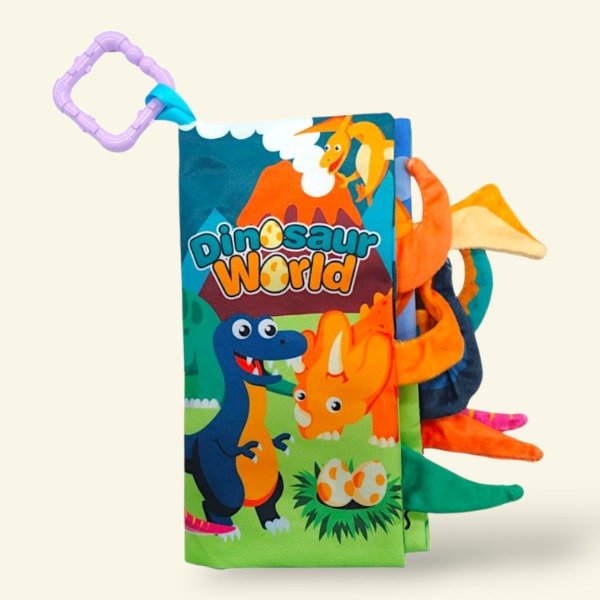 Producto - LIBRO DE TELA- dinos