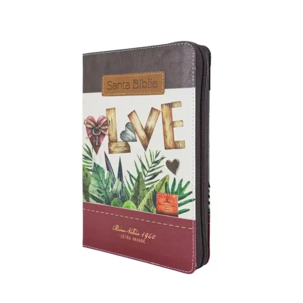 Producto - BIBLIA REINA VALERA 1960 LETRA 12 FANTASIA MARRON