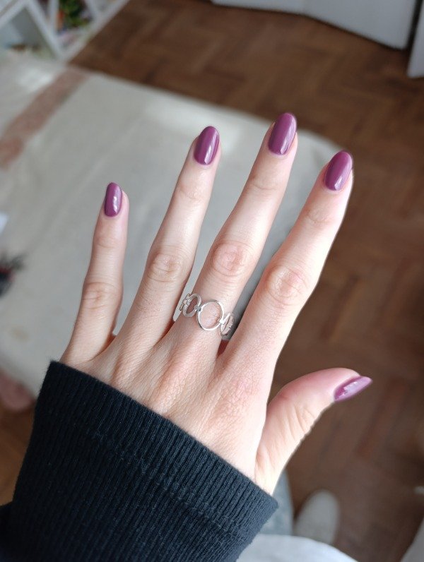 Producto - Anillo círculos de plata 925 - 0