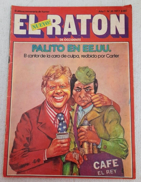 Producto - Revista El Ratón De Occidente #35 - Palito En EE UU - Año 1977