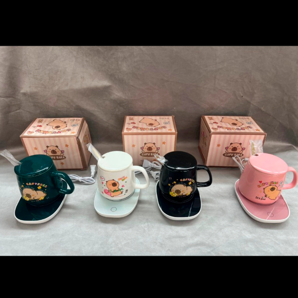 Producto - TAZAS CALENTADORAS CAPYBARA