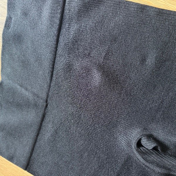Short seamless negro acanalado — imagen 4