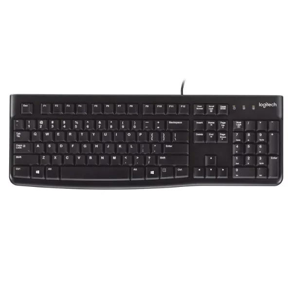 Producto - Teclado c/Cable LOGITECH K120 Negro
