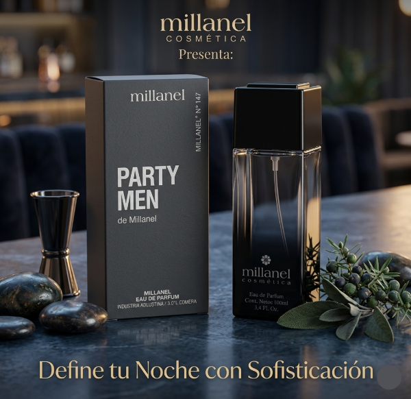 Producto - Perfume "Party Men" (212 Vip de Carolina Herrera) Millanel 100 ml