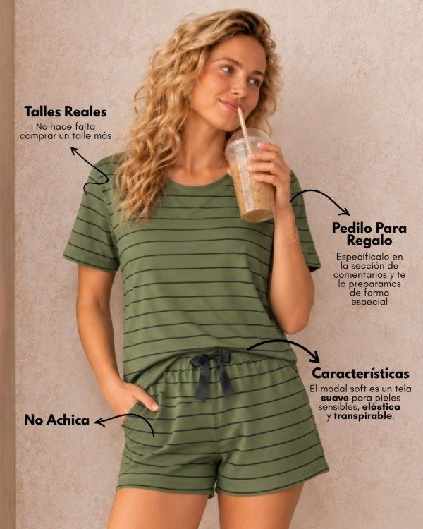 Producto - Rayado verde y negro - 1