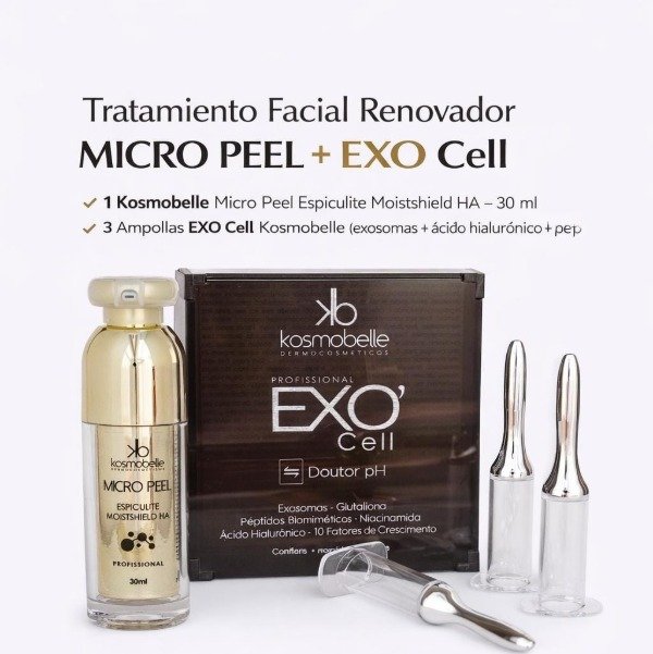 Producto - Kosmobelle Tratamiento Facial Renovador Micro Peell + EXO Cell