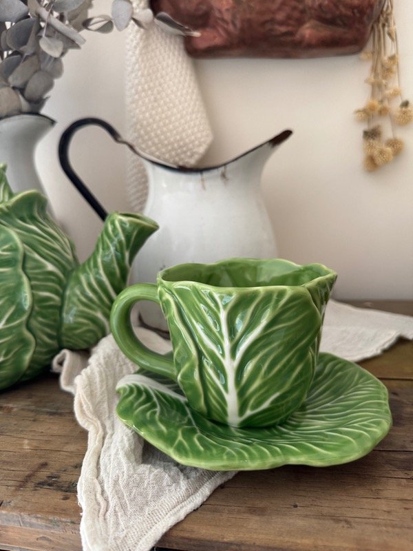 Producto - Set de Té Lechuga - Vegetales de la huerta