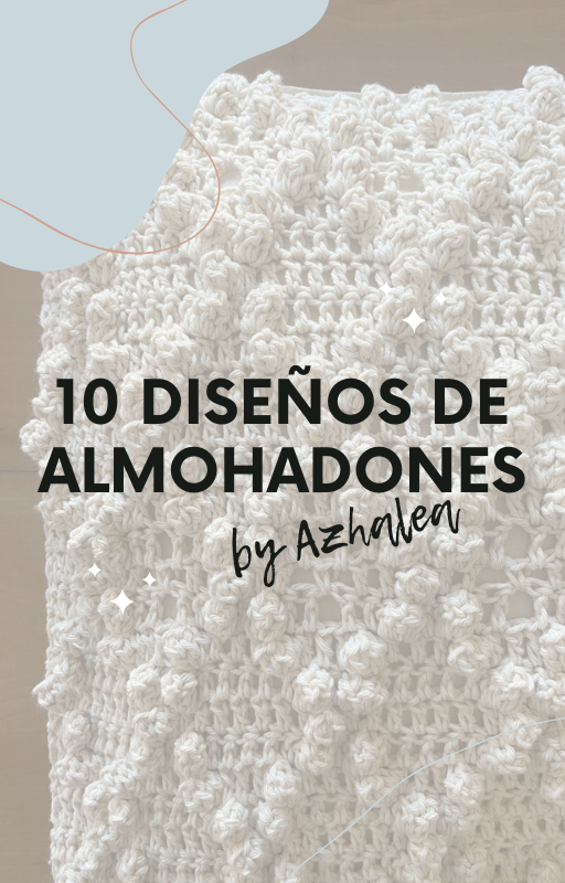 Producto - 10 ALMOHADONES Y FUNDAS PARA DECORAR TEJIENDO.