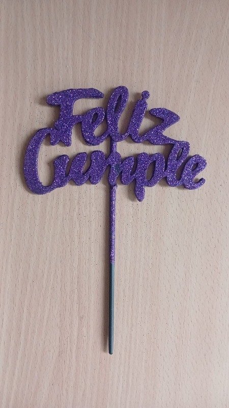 Producto - Topper Gibreado "FC" Violeta
