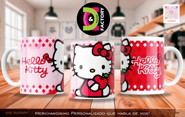Producto - Taza Cartoon - Hello Kitty - TZ-RT-BL-11OZ-494-CTN-HK