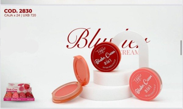 Producto - Rubor en Crema 3en1 loTejar