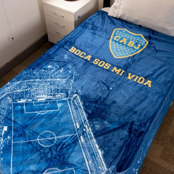 Producto - Frazada Boca Juniors Manta Mágica Fluorescente - 1