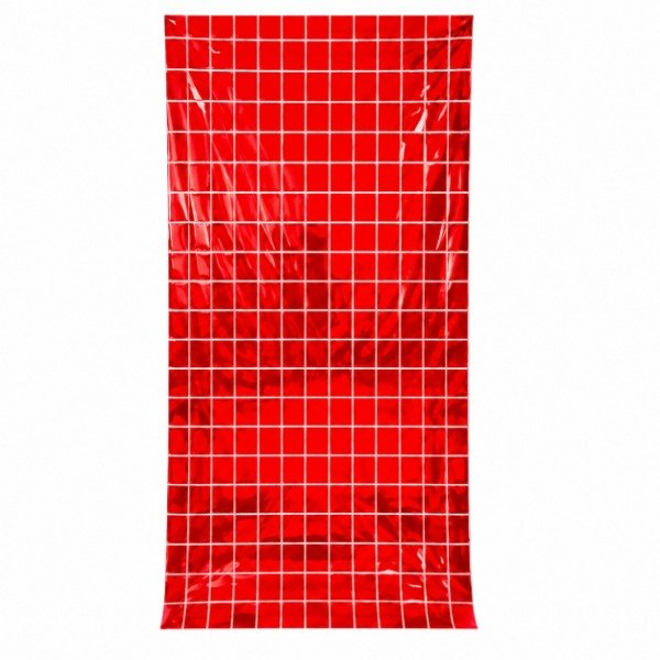 Producto - Cortina Square Roja x 1