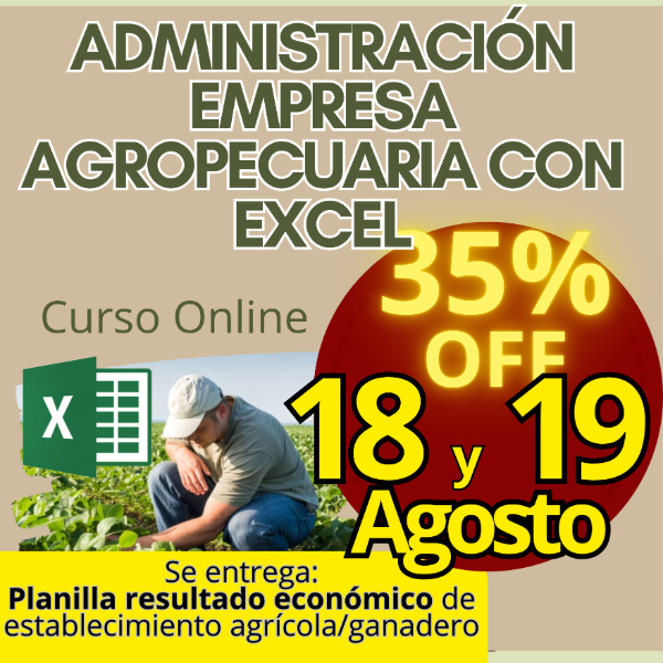 Producto - Curso Online Administración de la  Empresa Agropecuaria
