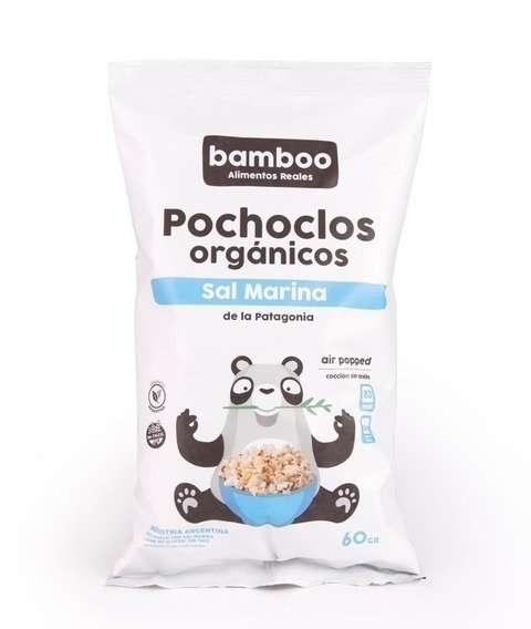 Producto - Bamboo Pochoclos Orgánicos Sal Marina 80 Grs