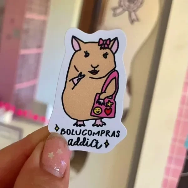 Producto - Sticker Bolucompras Addict - By Adolfita