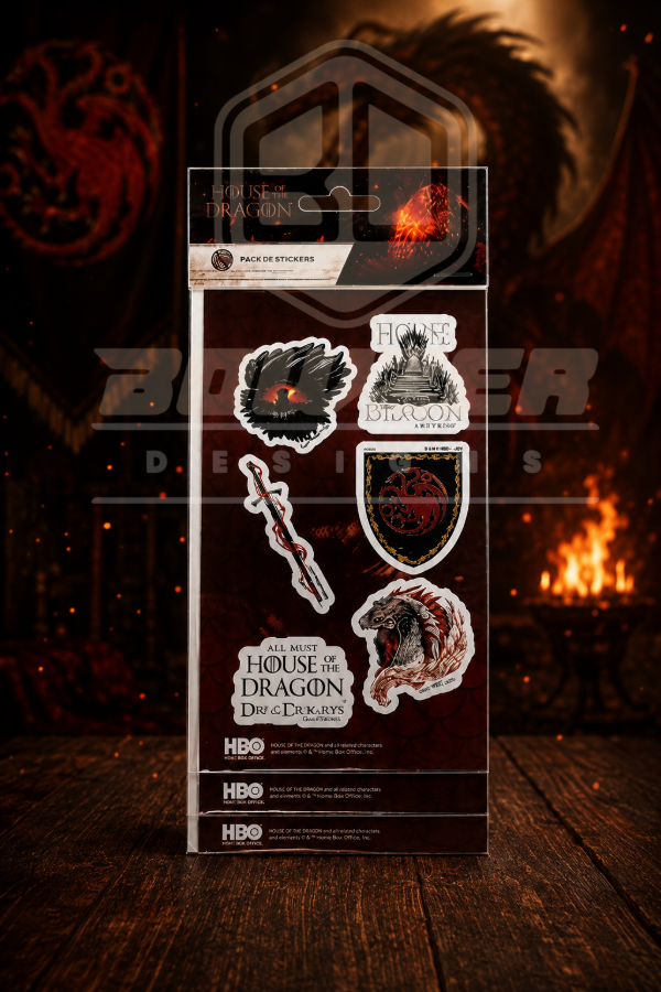 Producto - Pack de Stickers House of the Dragon
