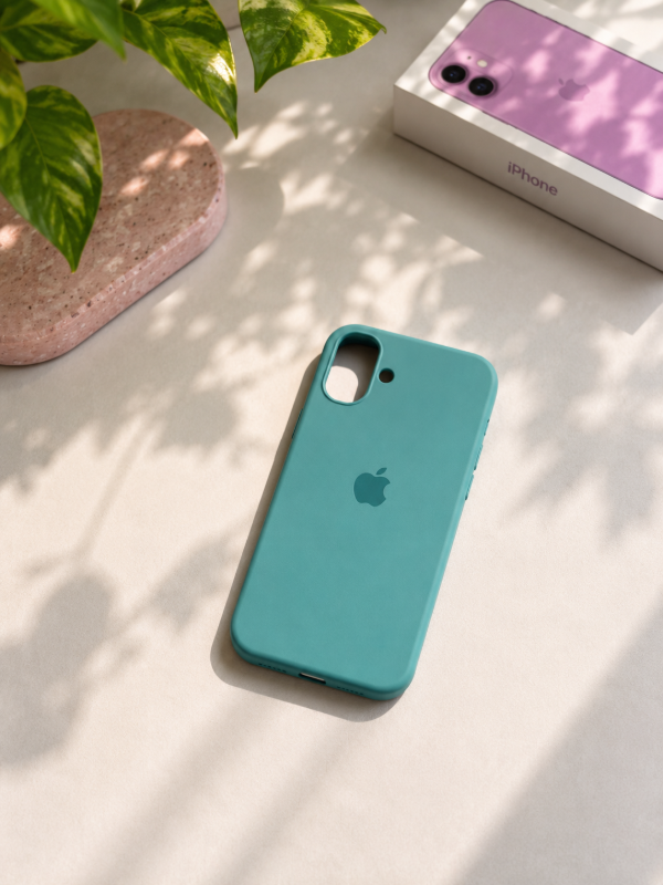 Producto - Silicone case verde agua