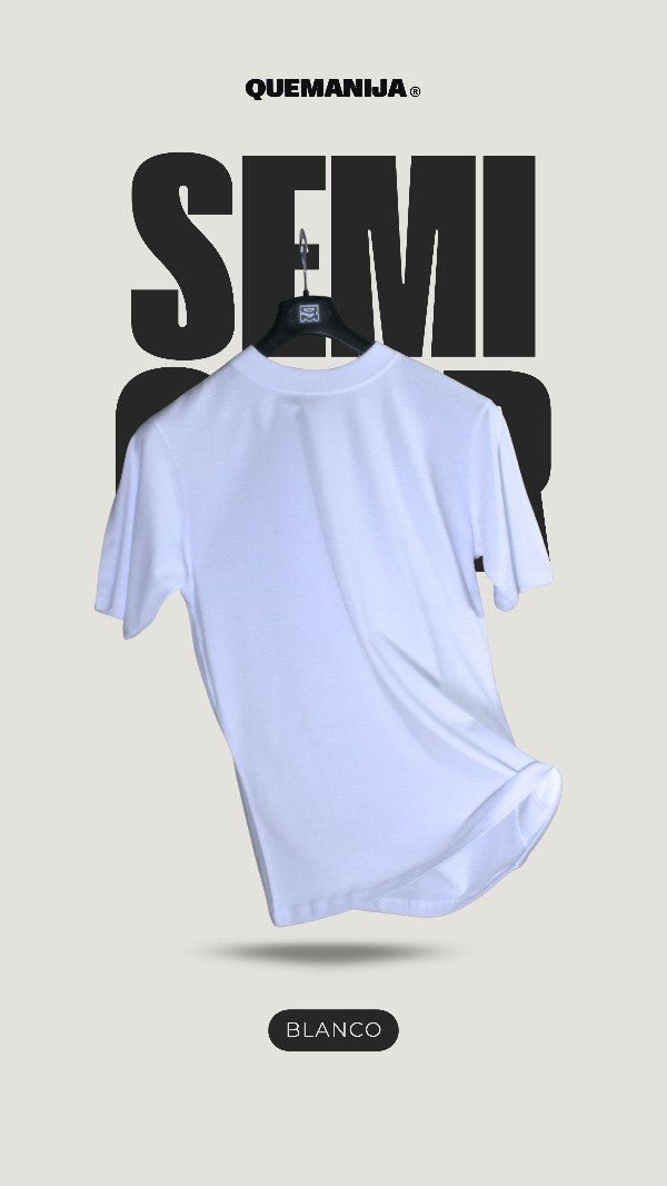 Producto - BLANCO semioversize