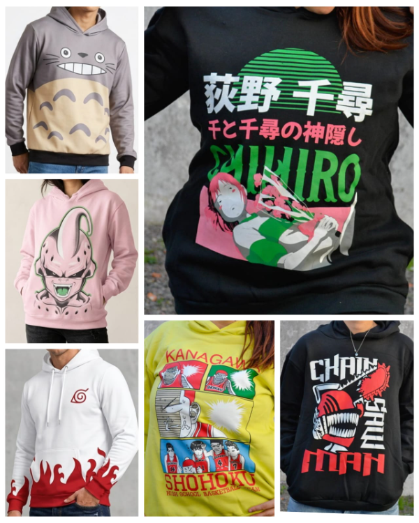 Producto - Buzos Varios Anime (Ingrese para elegir modelo)