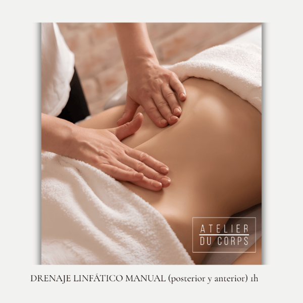 Producto - Drenaje linfático corporal manual (anterior y posterior) 1h