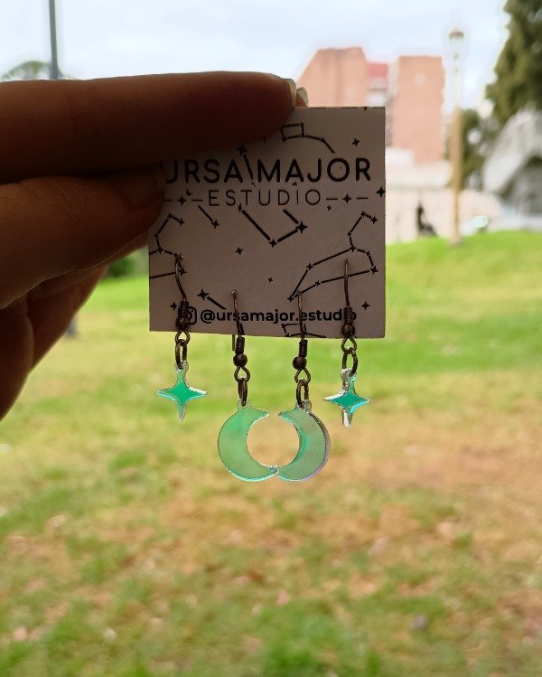 Producto - Aros Set Lunar - Holo